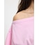 ONE SHOULDER PIGMENT Tシャツ