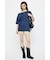 ONE SHOULDER PIGMENT Tシャツ