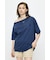 ONE SHOULDER PIGMENT Tシャツ