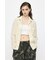 OPEN COLLAR LACE シャツ