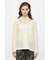 OPEN COLLAR LACE シャツ