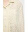 OPEN COLLAR LACE シャツ