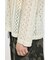 OPEN COLLAR LACE シャツ