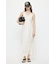 PIN TUCK CHIFFON MAXI ドレス