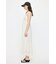 PIN TUCK CHIFFON MAXI ドレス
