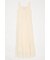 PIN TUCK CHIFFON MAXI ドレス