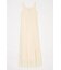 PIN TUCK CHIFFON MAXI ドレス