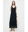 PIN TUCK CHIFFON MAXI ドレス