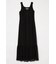 PIN TUCK CHIFFON MAXI ドレス