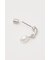 F／PEARL DROP HOOP イヤリング