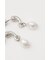 F／PEARL DROP HOOP イヤリング