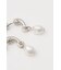 F／PEARL DROP HOOP イヤリング