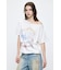 REMAKE LIKE ONE SHOULDER Tシャツ