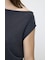 ASSYMMETRY NECK JERSEY ドレス