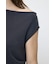 ASSYMMETRY NECK JERSEY ドレス