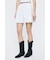 EYELET HEM FLARE MINI スカート