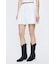 EYELET HEM FLARE MINI スカート
