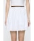 EYELET HEM FLARE MINI スカート