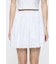 EYELET HEM FLARE MINI スカート