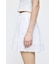 EYELET HEM FLARE MINI スカート