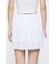 EYELET HEM FLARE MINI スカート