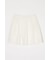 EYELET HEM FLARE MINI スカート