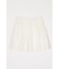 EYELET HEM FLARE MINI スカート