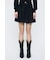 EYELET HEM FLARE MINI スカート