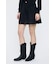 EYELET HEM FLARE MINI スカート