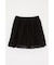 EYELET HEM FLARE MINI スカート