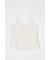 LINEN BLEND CORSET CAMI トップス