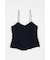 LINEN BLEND CORSET CAMI トップス