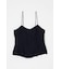 LINEN BLEND CORSET CAMI トップス