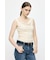 WAIST GATHER DRAPE トップス