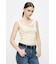 WAIST GATHER DRAPE トップス