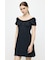2WAY SHIRRING MINI ドレス