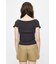 OFF SHOULDER HALF ZIP ニットトップス
