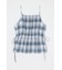 PLAID GATHER キャミ