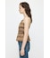 PLAID GATHER キャミ
