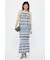 PLAID GATHER MAXI スカート