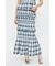 PLAID GATHER MAXI スカート
