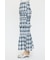 PLAID GATHER MAXI スカート