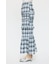 PLAID GATHER MAXI スカート