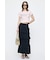 PLAID GATHER MAXI スカート