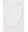 F／PEARL MIX BEADED ネックレス