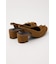 SLING BACK BALLET HEEL シューズ