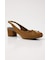 SLING BACK BALLET HEEL シューズ