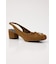 SLING BACK BALLET HEEL シューズ