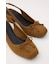 SLING BACK BALLET HEEL シューズ