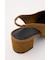 SLING BACK BALLET HEEL シューズ